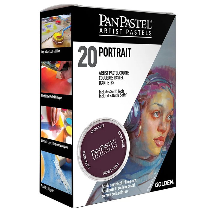 Panpastel PanPastel 20 - Estuche de retratos