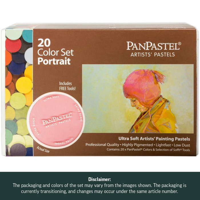 Panpastel PanPastel 20 - Estuche de retratos
