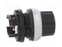 EATON ELECTRIC Commutateur rotatif noir 22mm 2 positions