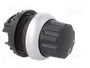 EATON ELECTRIC Commutateur rotatif noir 22mm 2 positions