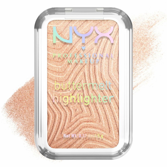 Nyx Professional Make Up Buttermelt Highlighter #10-Glaze It Butta Nyx Professional Make Up Buttermelt Highlighter #10-Glaze It Butta