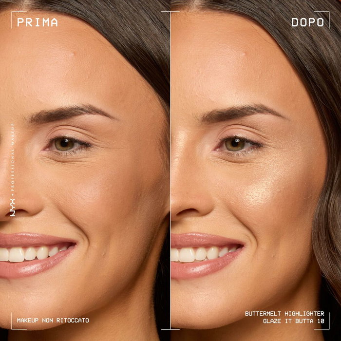 Nyx Professional Make Up Buttermelt Highlighter #10-Glaze It Butta Nyx Professional Make Up Buttermelt Highlighter #10-Glaze It Butta