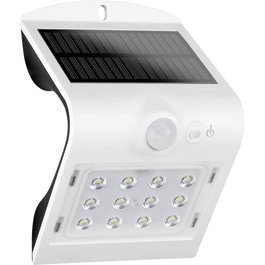 Rev Solar LED Butterfly Blanc avec Détecteur de Mouvement 1,5W