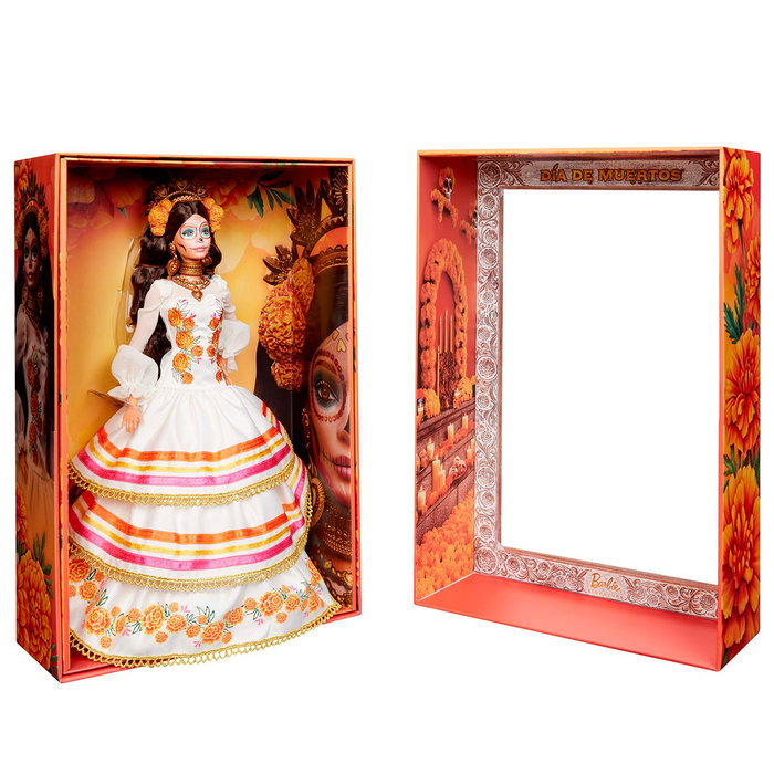 Mattel - Barbie Día de los Muertos - Poupée de collection - À partir de 36 mois Mattel - Barbie Día de los Muertos - Poupée de collection - À partir de 36 mois