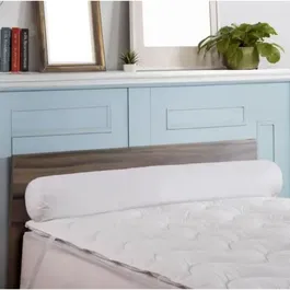 DODO Traversin VANCOUVER 140 cm Blanc Anti-Acariens - 100% Polyester - 950 g/m² - Fabriqué en France