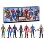 Hasbro Marvel Avengers Titan Hero Series Maxi Pack avec 7 figurines de 30 cm et 5 accessoires