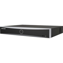 Hikvision K Series - NVR AcuSense 4 canaux 1U - Enregistreur réseau 4K avec détection intelligente, H.265+, HDMI/VGA et prise en charge HDD 10 TB
