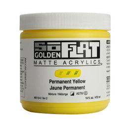 Golden SoFlat Jaune Permanent 473 ml