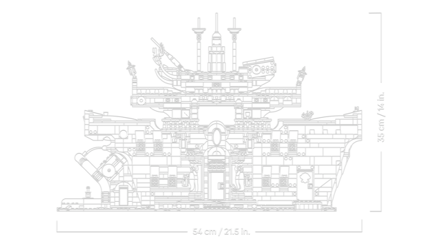 Lego ONE PIECE Le Restaurant Flottant Baratie (75640)