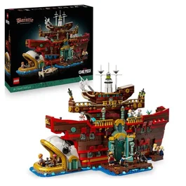 LEGO 75640 Baratie Set de Construction Anime ONE PIECE - Restaurant Flottant pour Adultes avec 10 Minifigurines