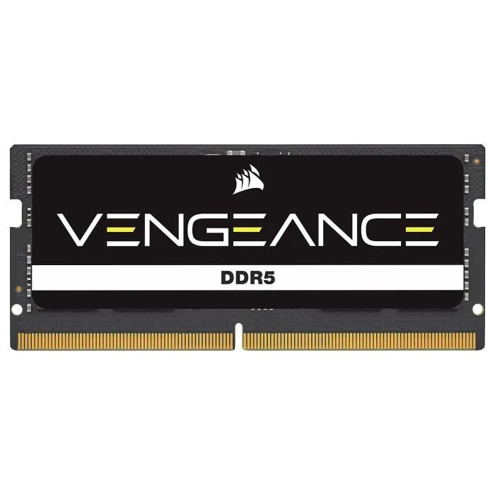 Corsair Vengeance CMSX16GX5M1A5600C48 DDR5 16GB 5600MHz SO-DIMM Mémoire RAM Corsair Vengeance CMSX16GX5M1A5600C48 DDR5 16GB 5600MHz SO-DIMM Mémoire RAM