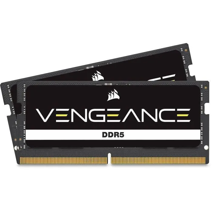 Corsair Vengeance CMSX16GX5M1A5600C48 DDR5 16GB 5600MHz SO-DIMM Mémoire RAM Corsair Vengeance CMSX16GX5M1A5600C48 DDR5 16GB 5600MHz SO-DIMM Mémoire RAM