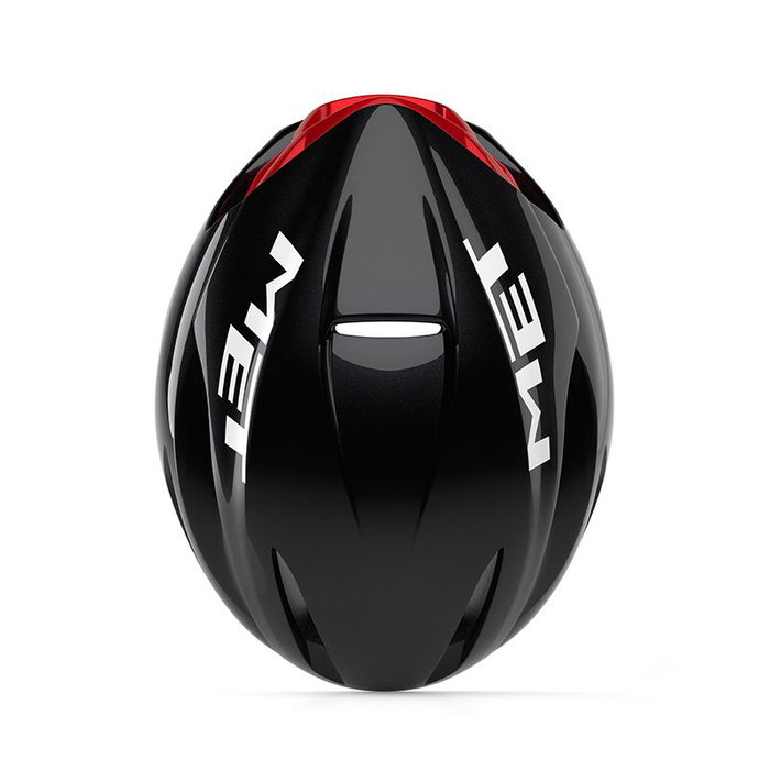 Met Manta Mips Noir/Rouge Brillant Taille M