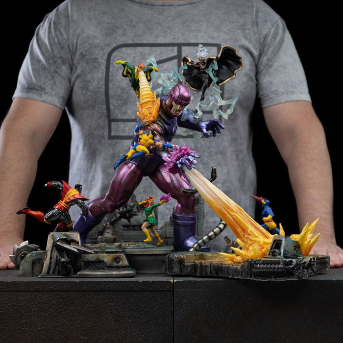 Marvel statuette 1/20 Demi Art Scale X-Men Danger Room Diorama A 42 cm