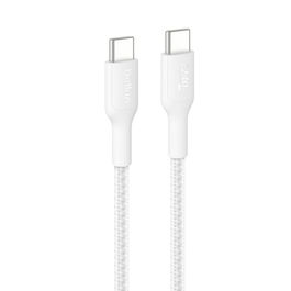 Câble USB-C vers USB-C Belkin CAB025HQ2MWH Blanc 2 m Chargement rapide