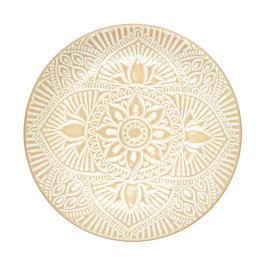 Home Deco Factory Assiette de dessert beige SAHA MIRAGE