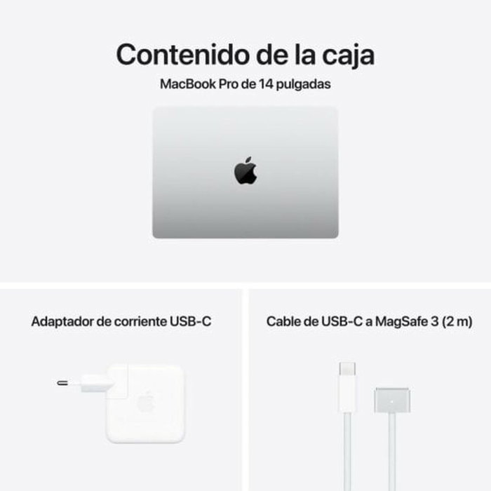 Apple MacBook Pro 14 MX2G3Y/A Argent