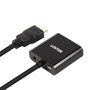 Unitek Adaptateur HDMI vers VGA avec Audio Y-6333 Noir