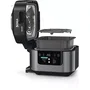Ninja Multicuiseur Speedi Rapid Cooker ON500EU 5,7L Argent/Noir 1760W - Cuisson rapide, mijoté, vapeur et rôti