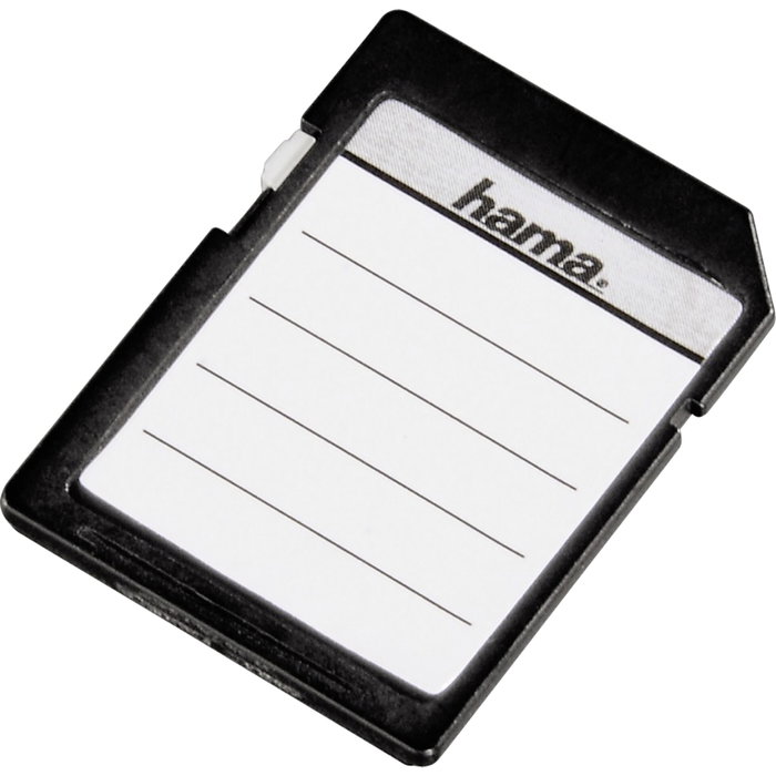 Hama Étiquettes pour cartes mémoire SD/MMC, 18 unités Hama Étiquettes pour cartes mémoire SD/MMC, 18 unités