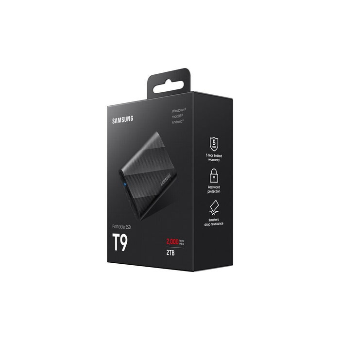 Samsung Portable SSD T9 2 To Noir