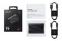 Samsung T9 SSD Externe Portable 2To USB 3.2 Gen 2x2 NVMe - Jusqu'à 2000 MB/s, Résistant aux chocs (3 m), Garantie 5 ans, Compact