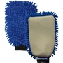 Michelin Gant de lavage chenille microfibre double face – Lavable machine voiture carrosserie vitres insectes poussière
