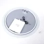 Miroir Éclairé LED 15W 4200K Ø60cm Interrupteur Tactile Dimmable 40.000H SUN-SYJ-16308