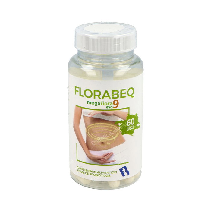 BEQUISA Florabeq Complément Alimentaire Probiotiques, 60 Capsules BEQUISA Florabeq Complément Alimentaire Probiotiques, 60 Capsules