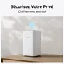 Reolink Home Hub - Centre de gestion pour caméras de surveillance, compatible Google Home, WiFi 6, stockage microSD 512 Go, blanc