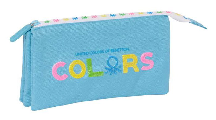 Safta Portatodo Triple Benetton "Spring" - Porte-tout Triple 22 x 12 x 3 cm - Recommandé 3 ans et plus Safta Portatodo Triple Benetton "Spring" - Porte-tout Triple 22 x 12 x 3 cm - Recommandé 3 ans et plus