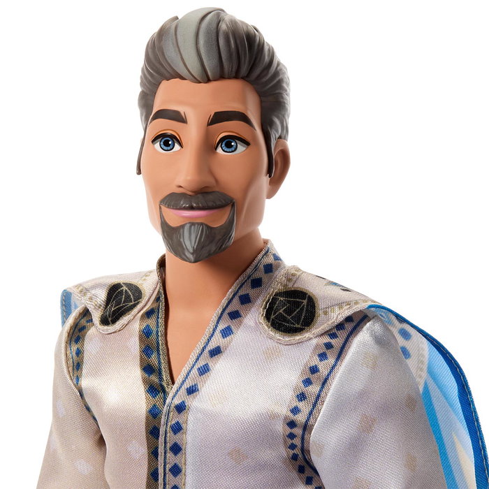 Mattel Pack de 2 Poupées Articulées Disney Wish – Roi Magnifique et Reine Amaya, Jouet pour Enfants dès 3 Ans