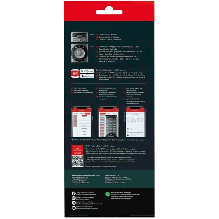 One For All Smart Control Pro 8en1
