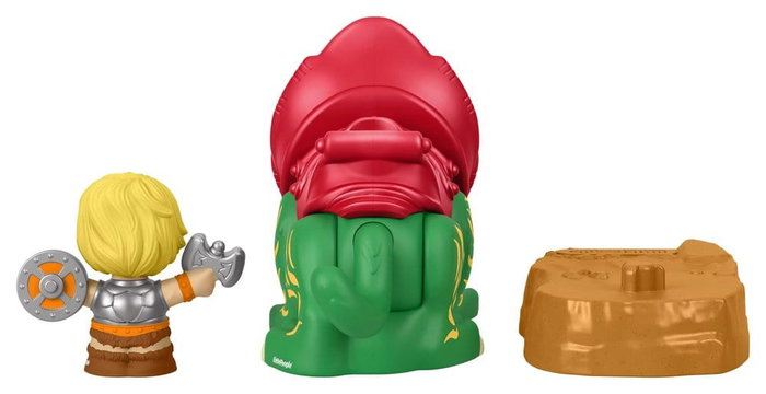 Mattel Masters of the Universe Little People Collector set figurines He-Man & Battle Cat