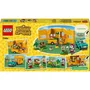 LEGO 77054 Set de construction Animal Crossing - Caravane et stand de jardinage de Racine avec minifigurines, 263 pièces, jouet pour enfant dès 7 ans