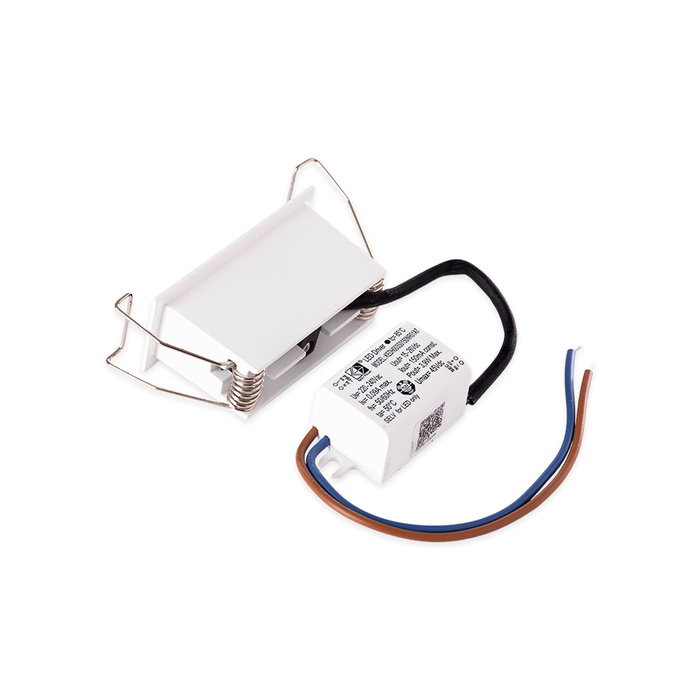 JW-4W-MW Spot Downlight LED Rectangulaire 4W 306Lm 4200K PRO SMD3030 JW-4W-MW Spot Downlight LED Rectangulaire 4W 306Lm 4200K PRO SMD3030
