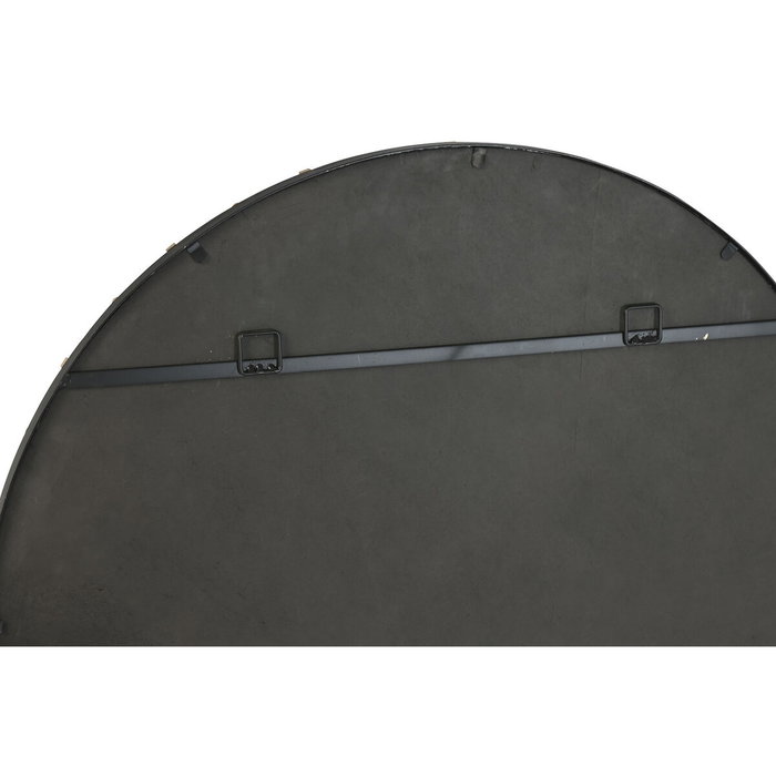 Miroir mural Home ESPRIT Noir Doré Moderne 90 x 3,5 x 90 cm