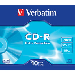 Verbatim CD-R Extra Protection 700 MB 52x (Lot de 10)