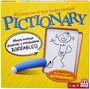 Mattel Games - Jeu de Société Pictionary - Version Cast Dkd51 en Espagnol - Jeu de Dessin Familial avec Pisteurs et Accessoires - À partir de 8 ans