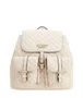 Guess Adam Flap Sac à dos en textile Pierre