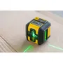Stanley STHT77592-1 Niveau Laser avec Projection Croix et Équerre - Nivellement Auto +/-4°, Portée 15 m - Quick Link, Piles et Étui Inclus