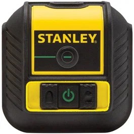 Stanley STHT77592-1 Niveau Laser avec Projection Croix et Équerre - Nivellement Auto +/-4°, Portée 15 m - Quick Link, Piles et Étui Inclus
