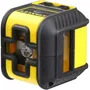 Stanley STHT77592-1 Niveau Laser avec Projection Croix et Équerre - Nivellement Auto +/-4°, Portée 15 m - Quick Link, Piles et Étui Inclus