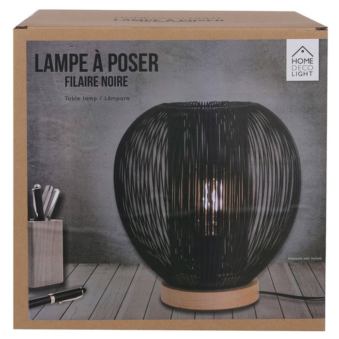 Home Deco Light Lampe de Table Bola Negra Home Deco Light Lampe de Table Bola Negra