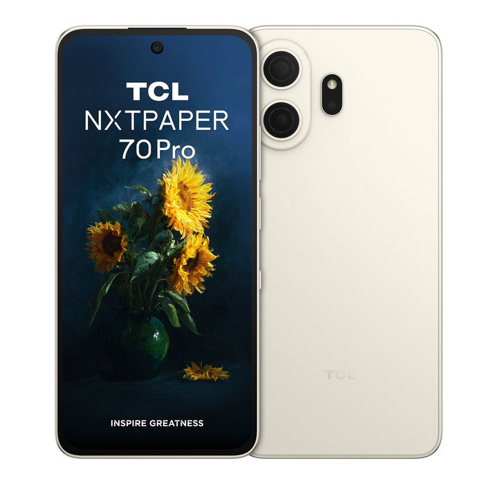 Smartphone TCL 70 PRO NXTPAPER 8+256GB 5G NEBULA GOLD T807D1-2BLCA112 6,9" Octa Core Mediatek Dimensity 7300 8 GB RAM 256 GB Or