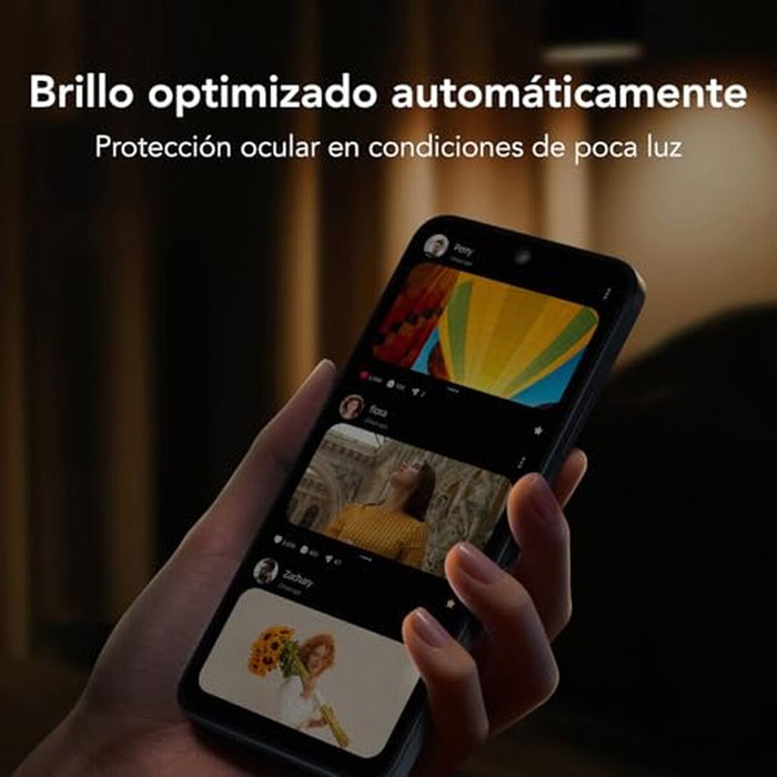 Smartphone TCL 70 PRO NXTPAPER 8+256GB 5G NEBULA GOLD T807D1-2BLCA112 6,9" Octa Core Mediatek Dimensity 7300 8 GB RAM 256 GB Or