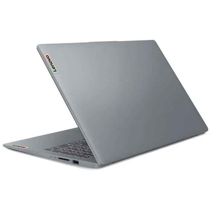 Lenovo IdeaPad Slim 3 15IAN8 - PC Portable 15.6" FHD - Intel N100 - 4 Go RAM - 128 Go SSD - Windows 11 - Clavier AZERTY