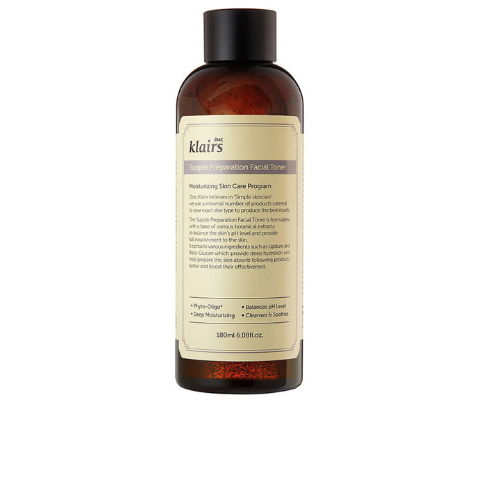 Klairs Lotion Tonique Préparation Souplesse pour Peaux Sensibles/Acnéiques 180 ml Klairs Lotion Tonique Préparation Souplesse pour Peaux Sensibles/Acnéiques 180 ml