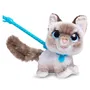 Furreal Friends - Chaton Grand Marcheur Interactif Jouet Animal 23 cm avec Laisse et Sons - Référence FURREAL FRIENDS