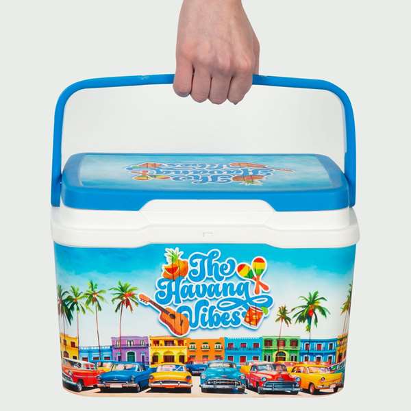 Color Baby Glacière rigide plastique 5 litres Summer Trends - Glacière pour enfants à partir de 3 ans